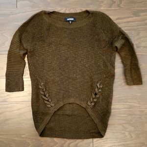 EXPRESS Olive Green Sweater